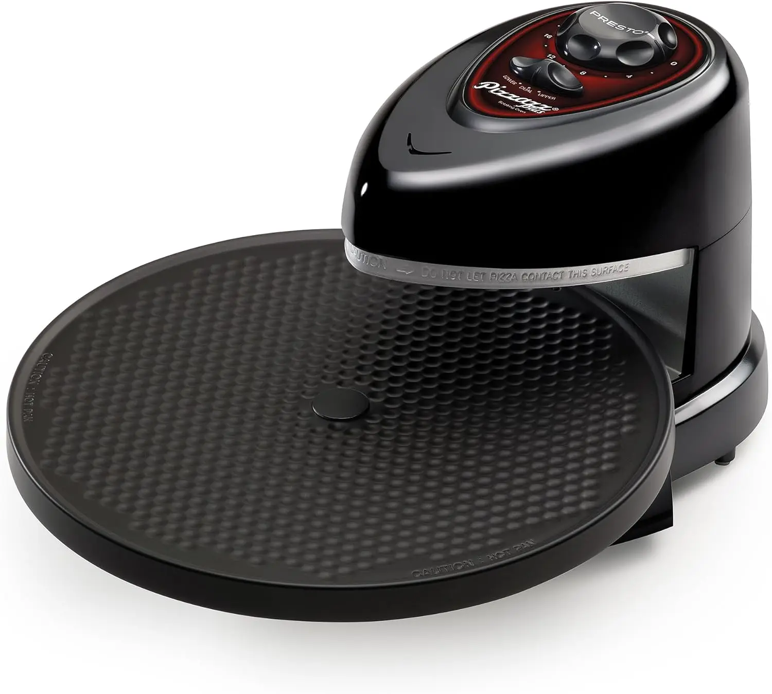 Фото Presto 03430 Вращающаяся духовка Pizzazz Plus, черная №2