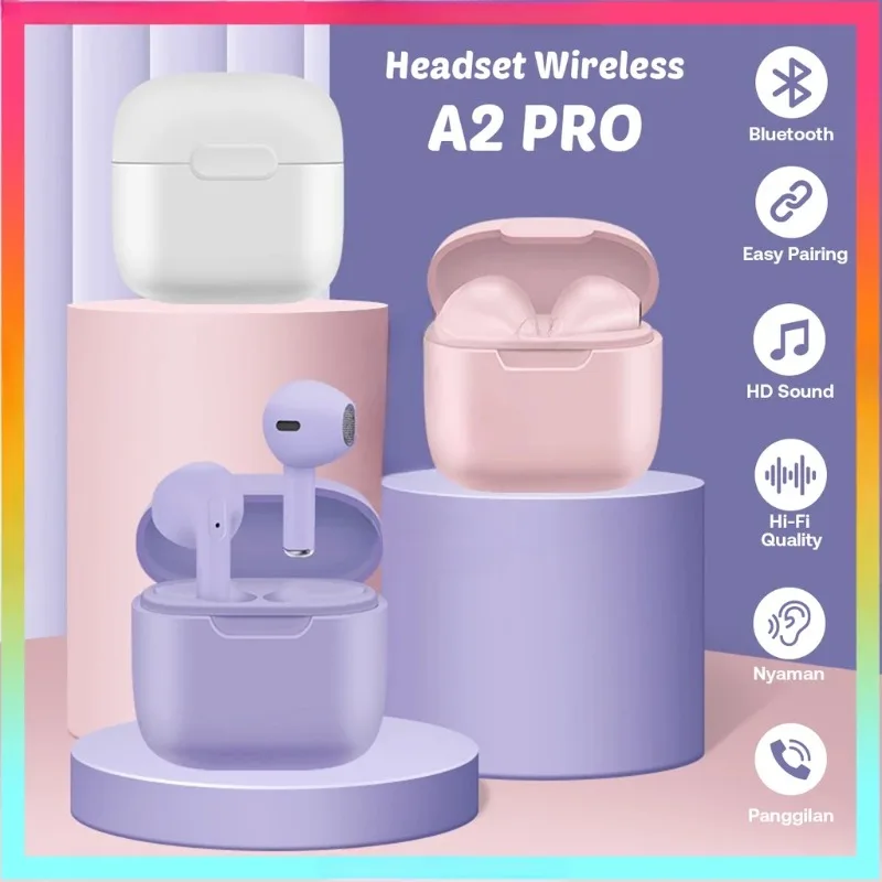 Новые оригинальные беспроводные Bluetooth-наушники A2Pro TWS, наушники ...