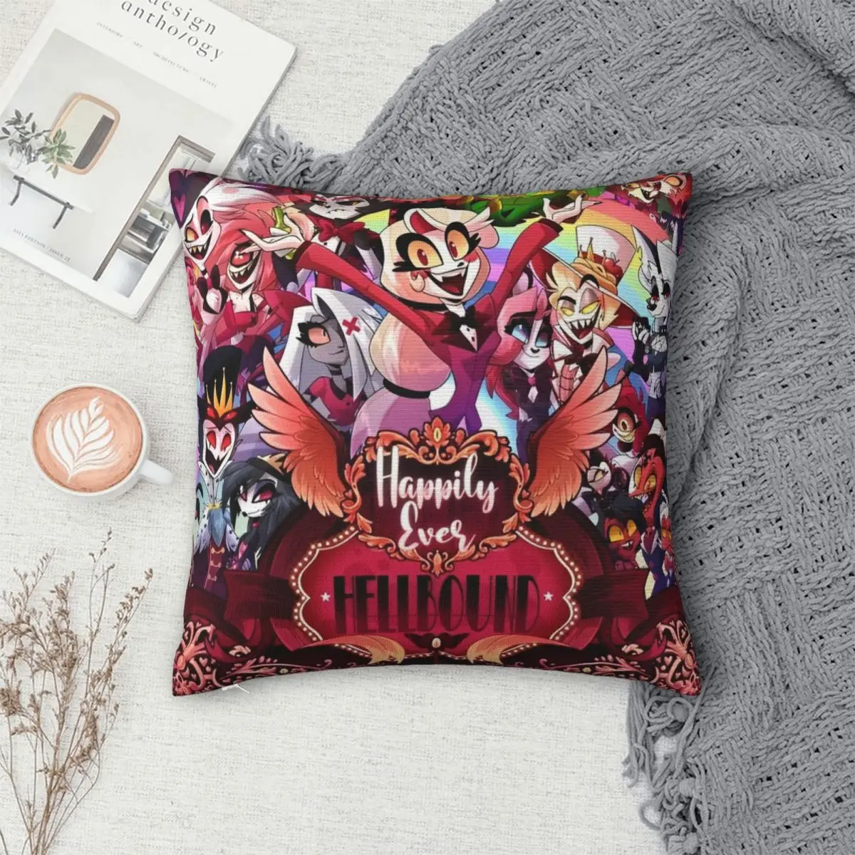 Музыкальная комедия H-HazbinHotels наволочка полиэстеровые подушки для дивана