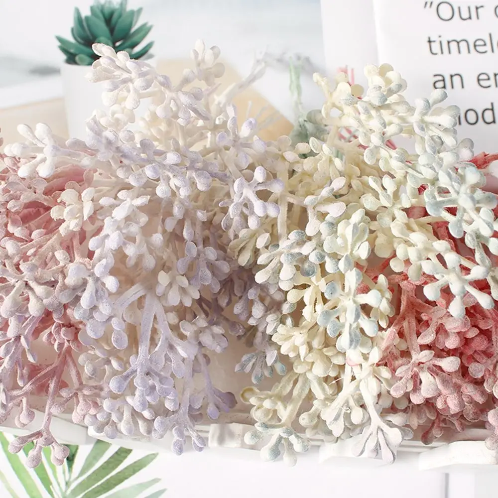 DIY Plastic Craft 14cm Home Decoration Fake Flower Wreat Box Artificial Plants Bouquet Berry | Дом и сад