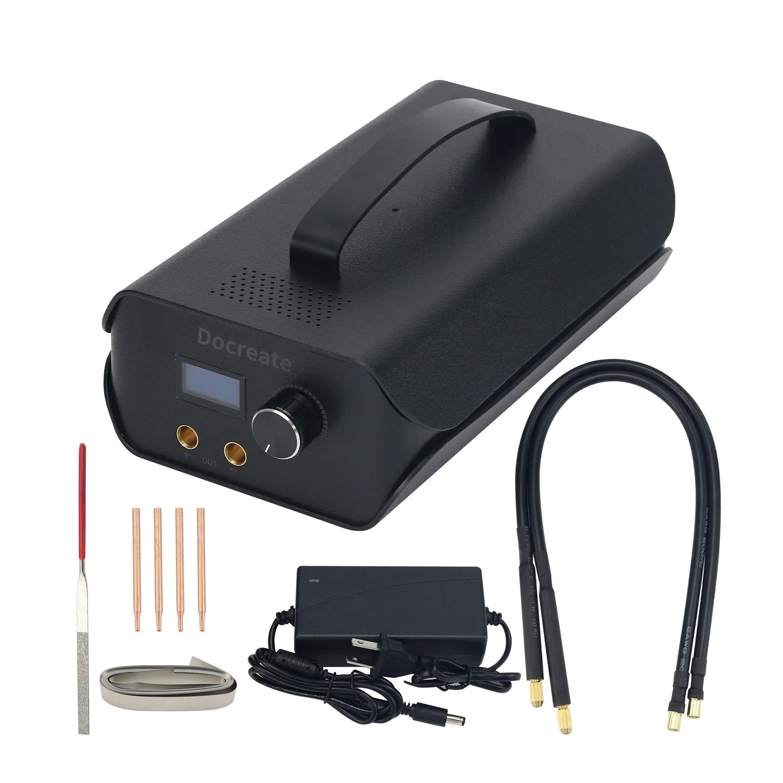 Docreate портативный суперконденсаторный точечный сварочный аппарат для точечной