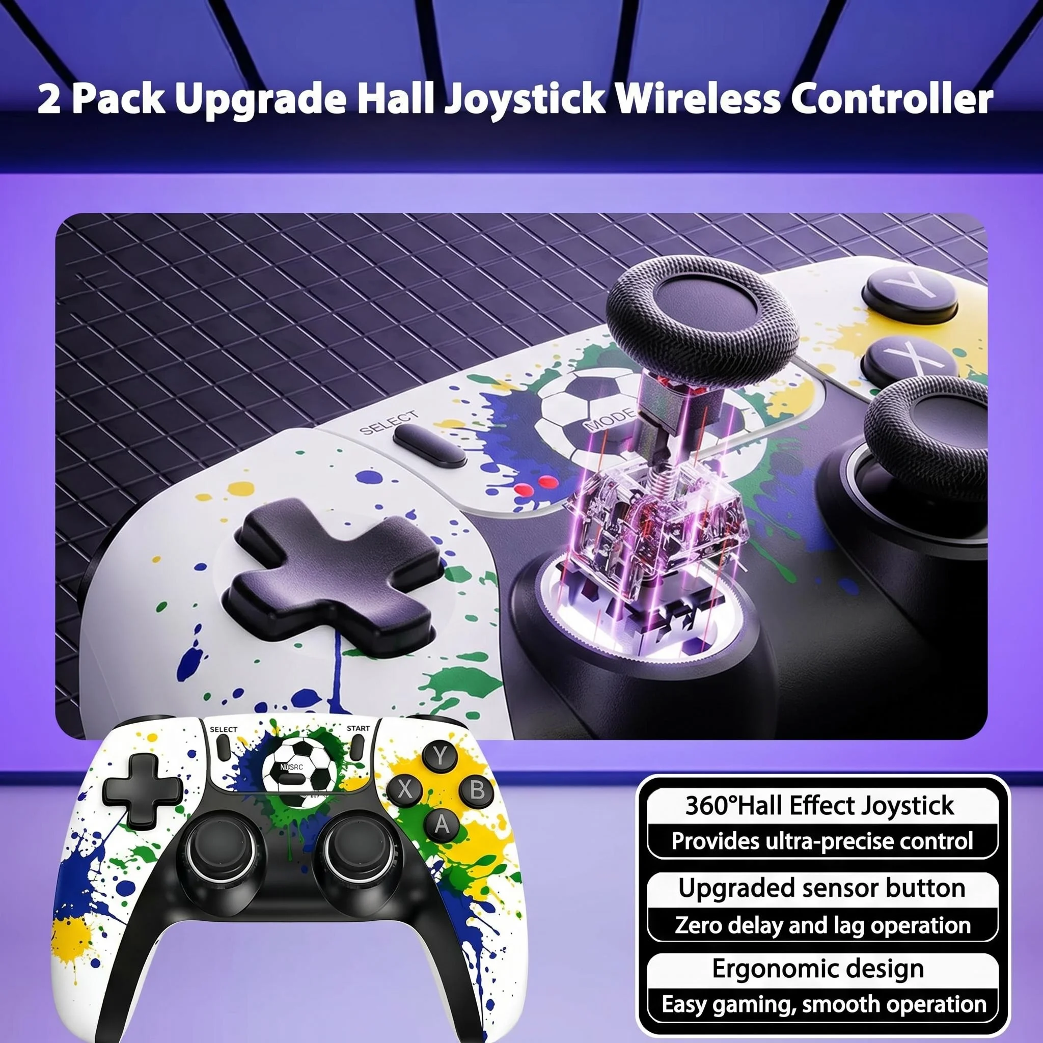 Фото Игровая консоль X8 Ultra Football Custom Game Stick 4K HDMI Retro: подключи и играй, встроенные 50000+ классических игр, не нужно загружать системы. №4