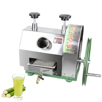 wholesale manual sugar cane juicer commercial sugarcane crushing small sugarcane juice making machine