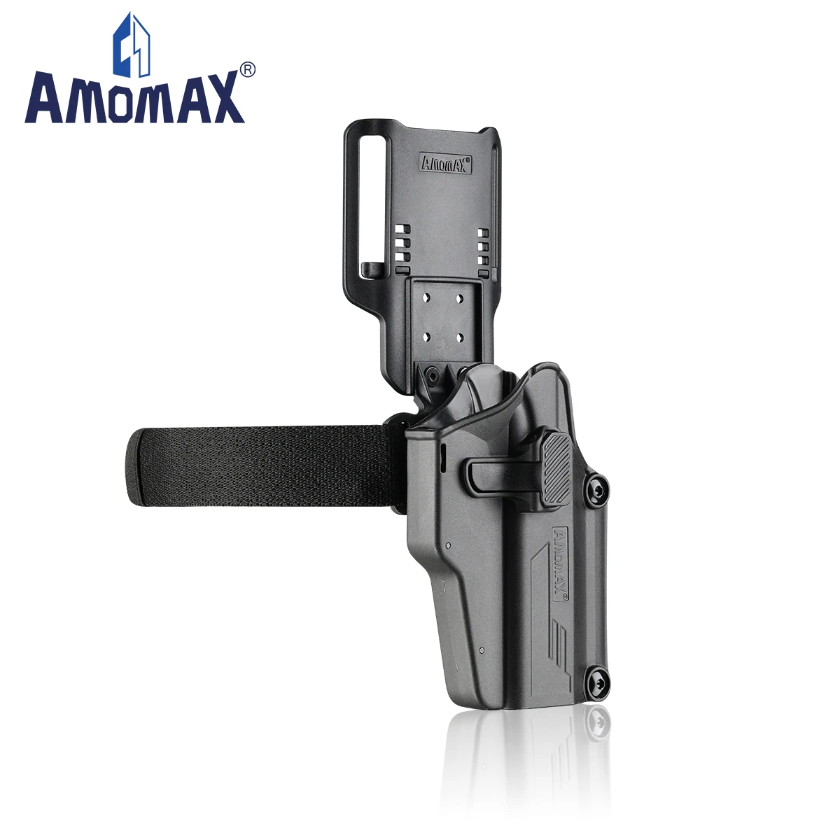 

Amomax Universal Gun Holster with Drop Leg Combo Fits 100+ Model Firearm Gun Case Airsoft Acessories for 1911 Glock Pistols