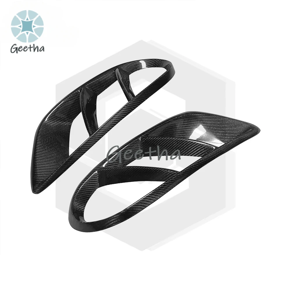 C-Class W205 Комплект воздуховодов в стиле BRS из углеродного волокна для Mercedes Benz C200 C260