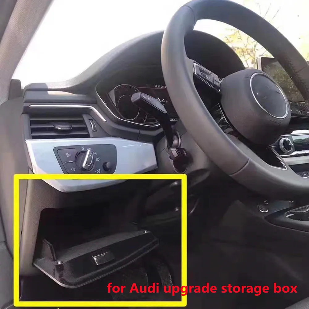 

For Audi A4 A5 B9 17-19 Driver's Glove Box Sundries box 8WD 863 075 Amodification and upgrade