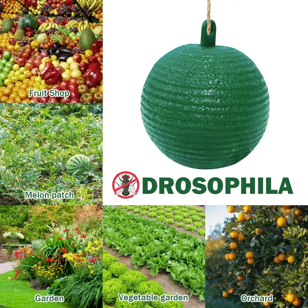 Подвесная ловушка для мух клей-шар насекомое фруктовая муха убийца насекомых