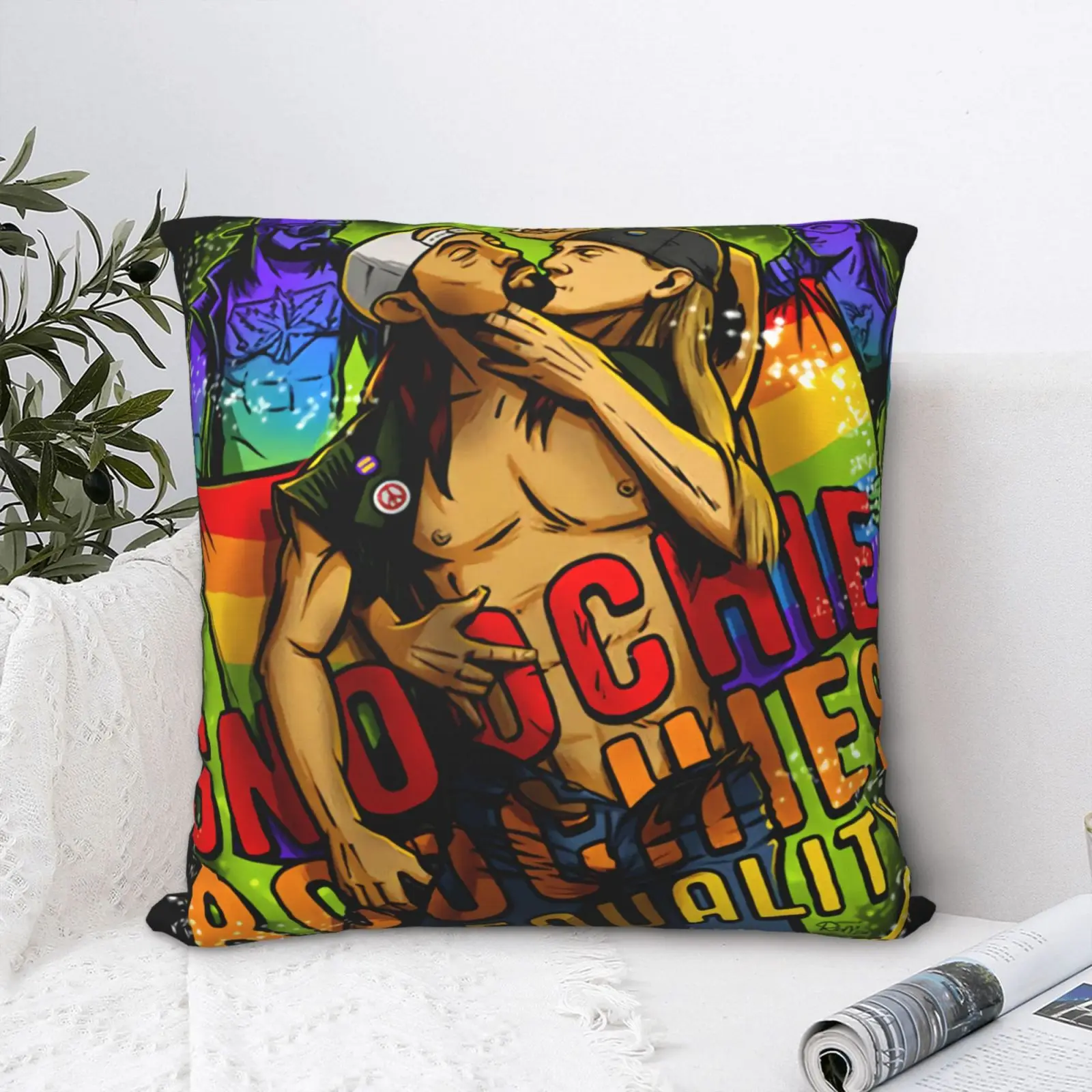 Чехол для подушки Jay And Silent Bob oochies чехол дивана украшение дома Декор сделай сам
