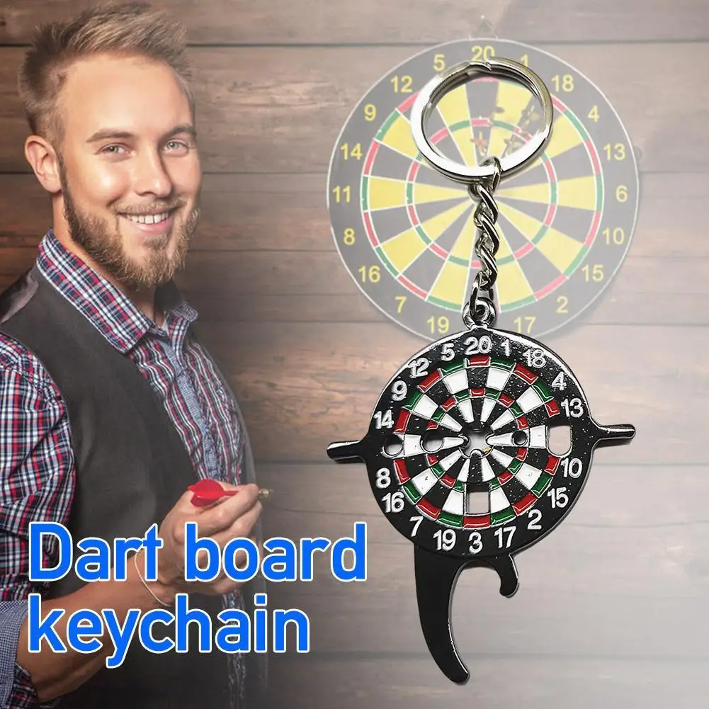 

Keychain Dart Wrench Tool Tighten Darts Shaft Bottle Removal Keychain Survival Opener Accessories Dart Outdoor Dart Metal Tool
