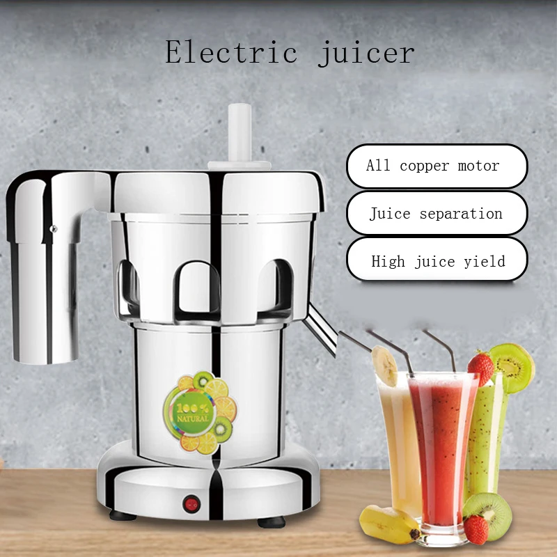 

Коммерческая соковыжималка для фруктов и овощей из нержавеющей стали, электрическая многофункциональная Бытовая соковыжималка для лимона, апельсина