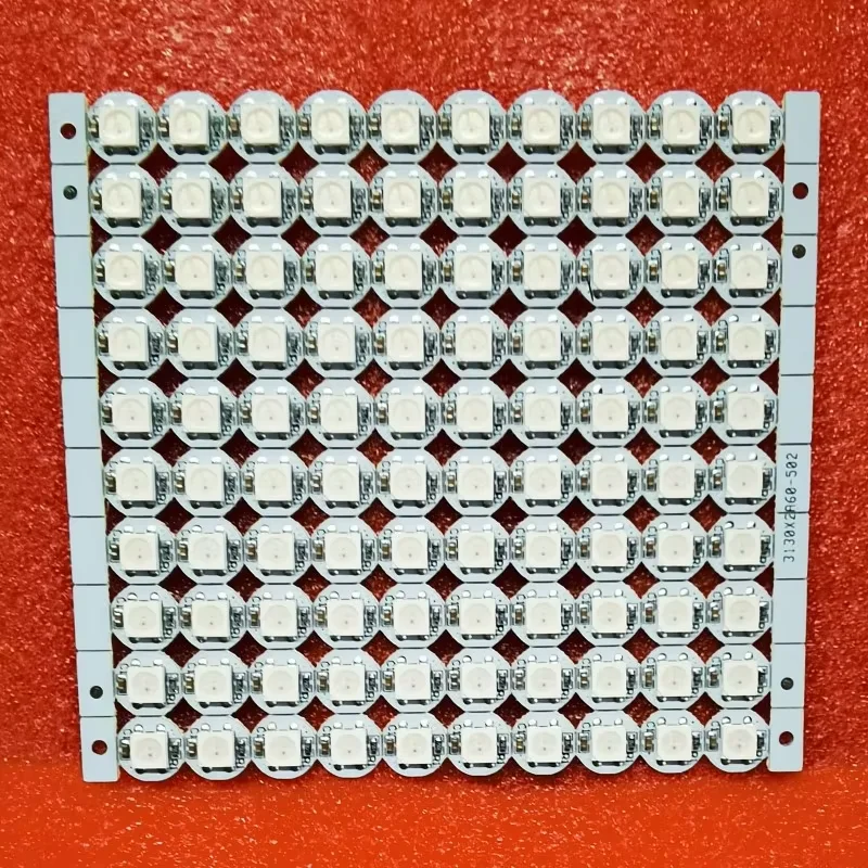 DC5V 100 шт. SMD 5050 SK6812 RGBWW RGBW WS2812B RGB светодиодная чип-панель с индивидуальной адресацией цифровая черная/белая плата светодиодный чип