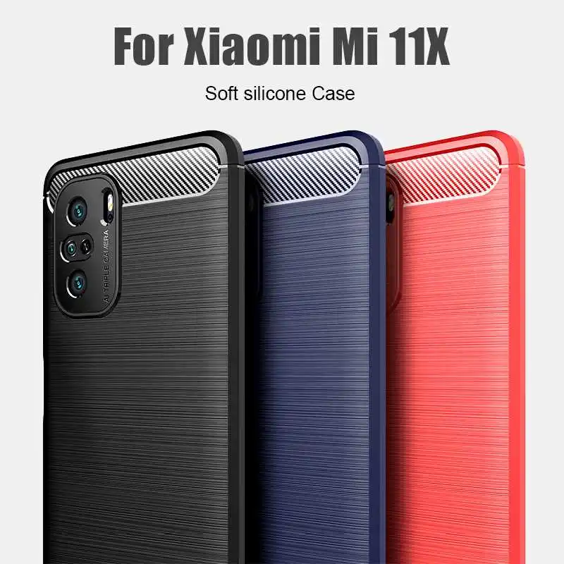 

YouYaeMi Shockproof Soft Case For Xiaomi Mi 11X Pro Phone Case Cover