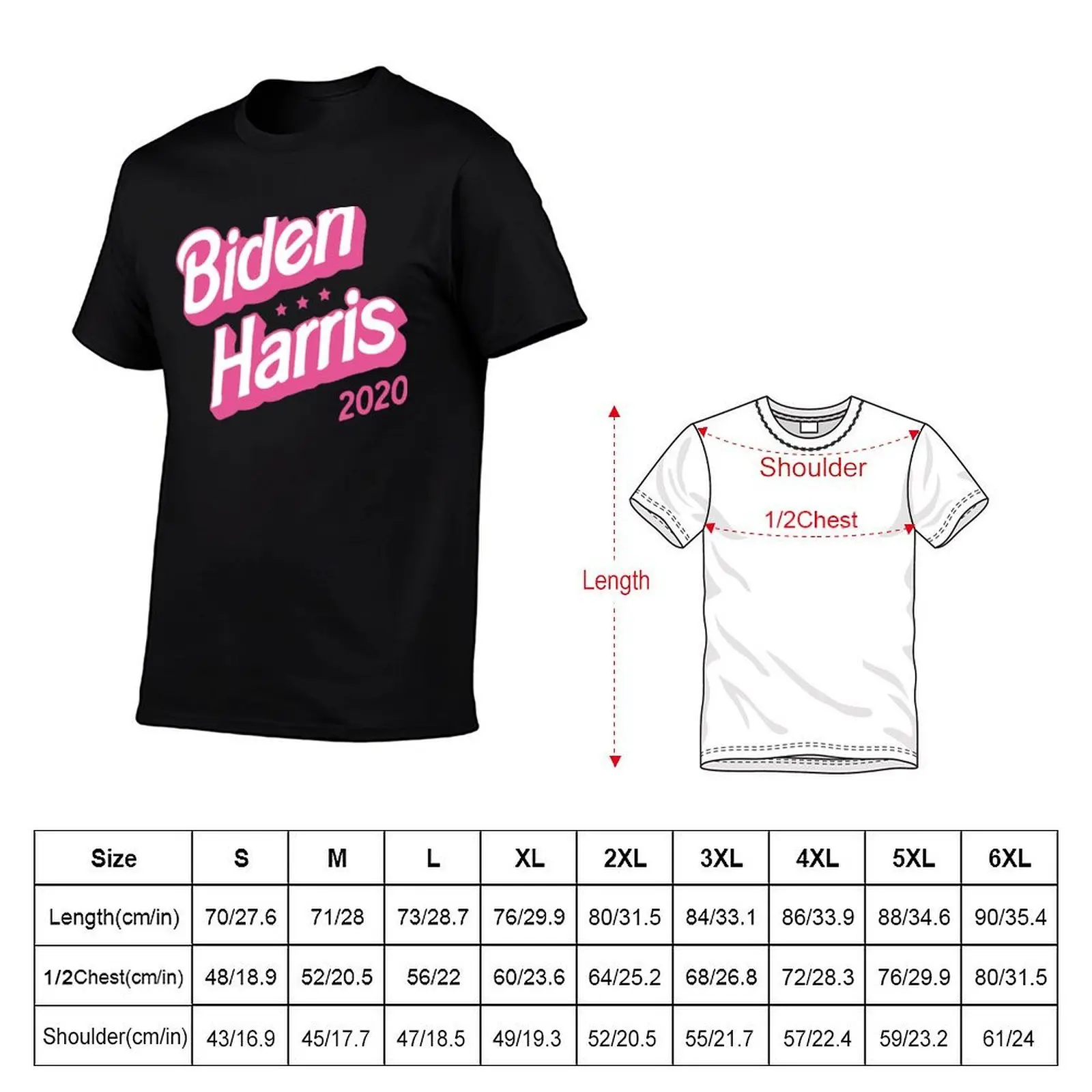 Футболка Biden Harris Pink 2020 USA Election Funny T-Shirt, базовая, легкая, с коротким рукавом. (art.: 3920dcd8d93f4) - 3920dcd8d93f4