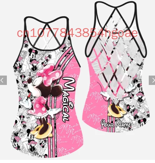 Женская футболка MINISO розового цвета