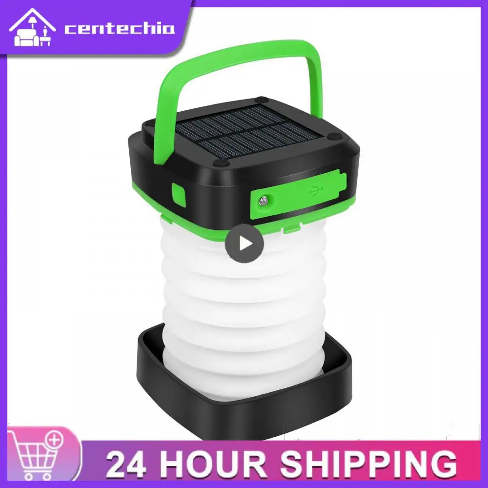 

Camping Lantern Portable Abs Emergency Charging Treasure Emergency Night Market Light Solar Camping Led Light Travel Lanterns