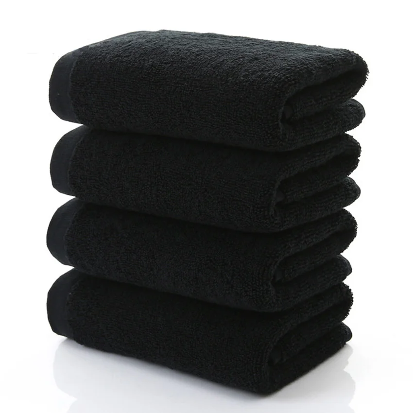 

Черное Большое банное полотенце, хлопковые Толстые Полотенца для душа, для дома, ванной, гостиницы, для взрослых, банное полотенце