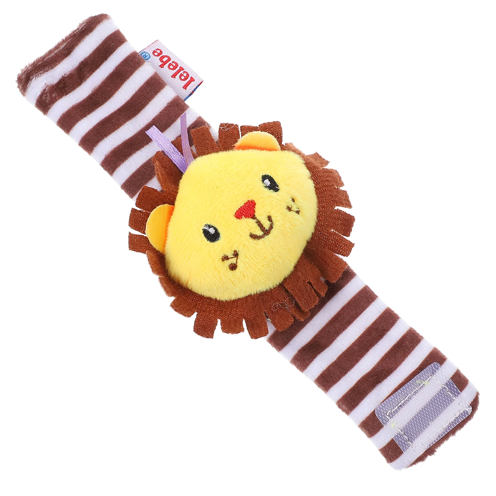 Плюшевые носки на запястье развивающие игрушки колокольчики животные для