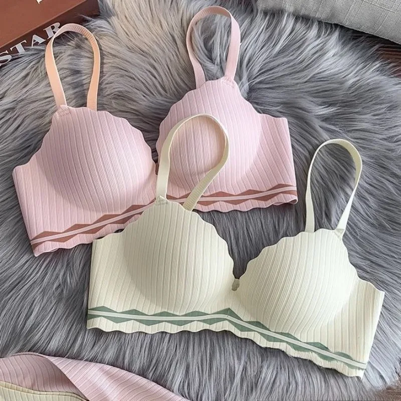 Бесшовные сексуальные бюстгальтеры для женщин модный бюстгальтер пуш-ап нижнее