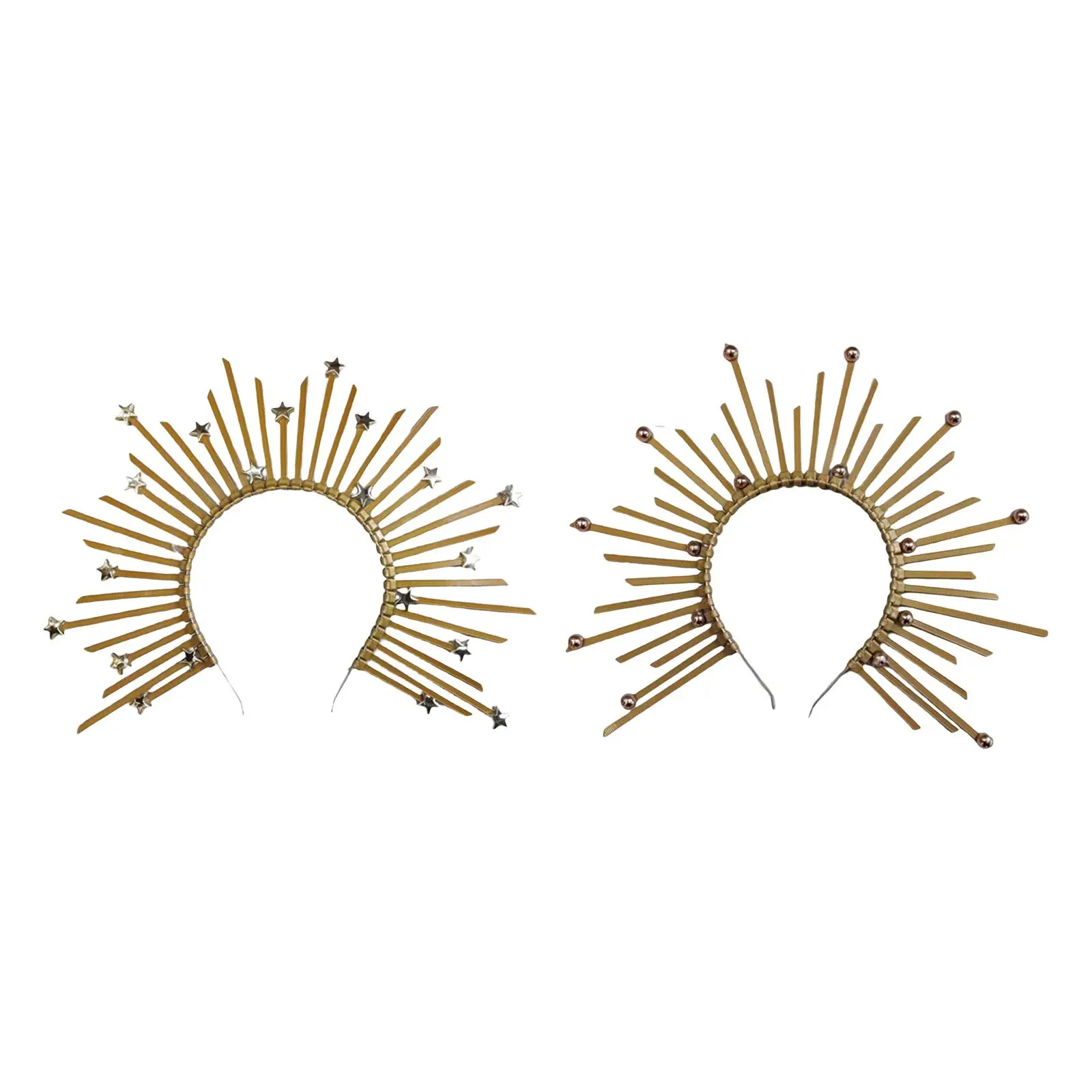 Женский головной убор с ореолом и короной реквизит для фотосессии украшения