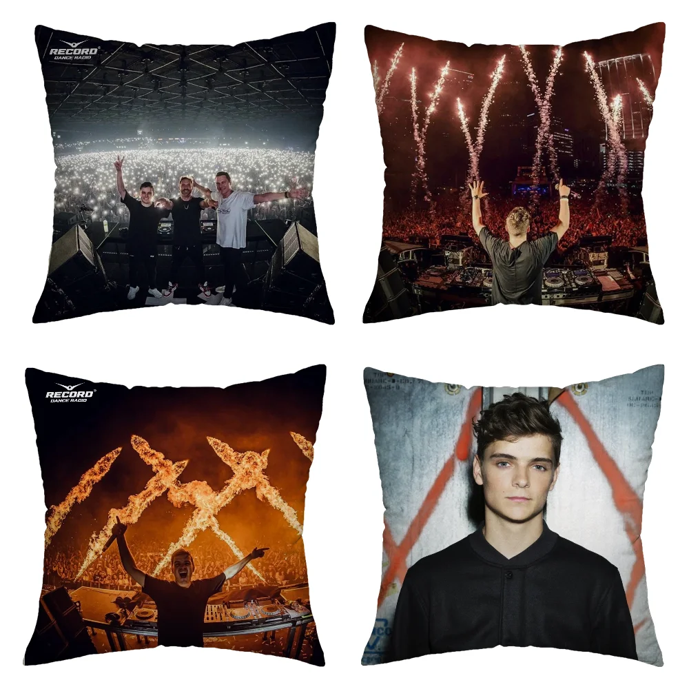 M-Martin G-Garrix Плюшевые Чехлы Для Подушек Квадратная Декоративная Наволочка Дивана
