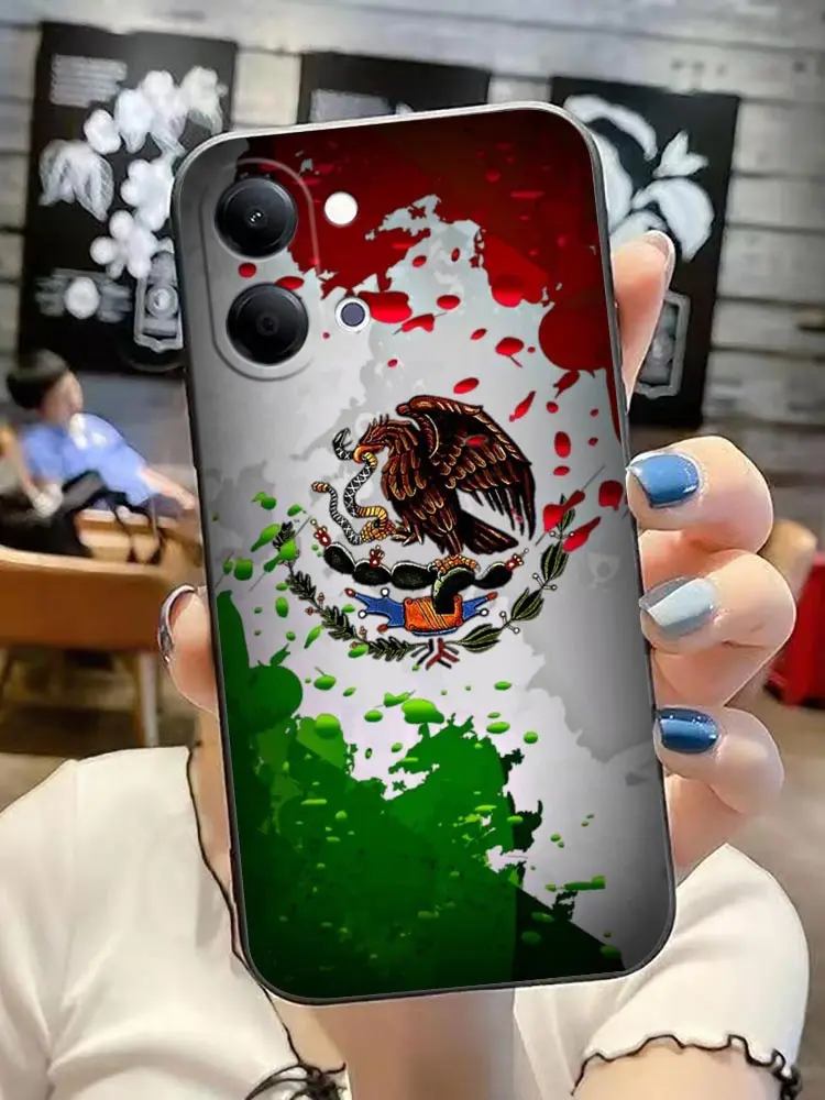 Фото Чехол для телефона с флагом Мексики для VIVO Y400 Y04 Y05 Y15S Y17S Y19S Y20 Y21 Y22S Y27 Y28 Y31D Y35 Y36 Y39 Y51 Y72 Y100 Y78 Y77 №5