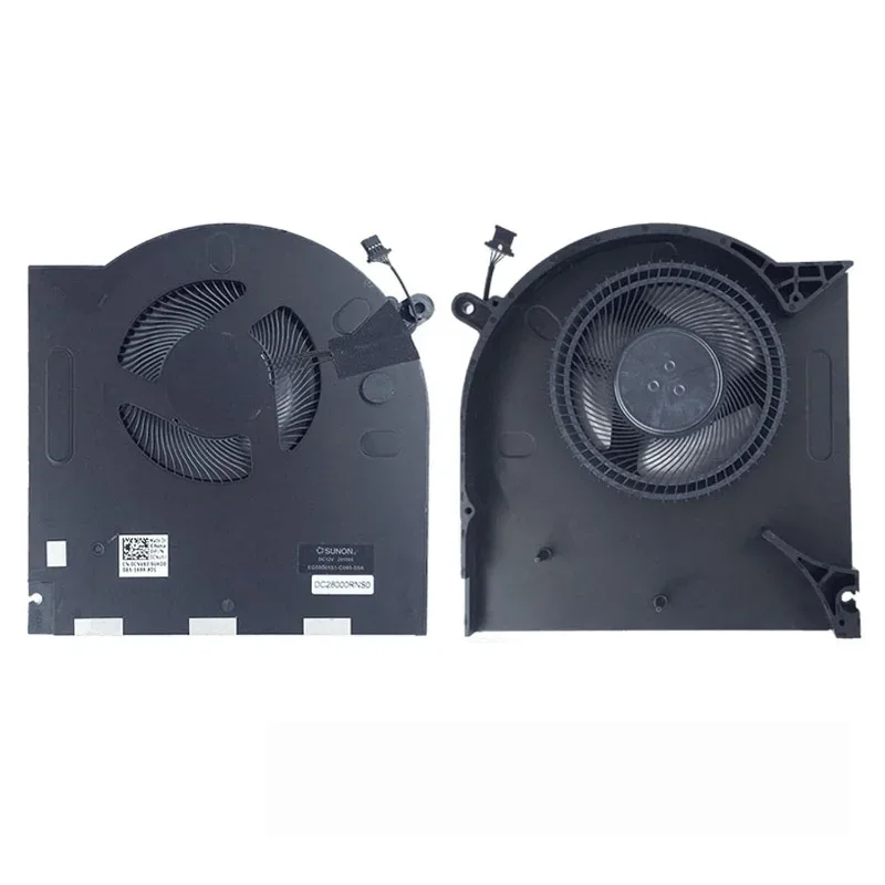 Вентилятор охлаждения процессора + графического для Dell Alienware M17 R3 R4 P45E вентилятор