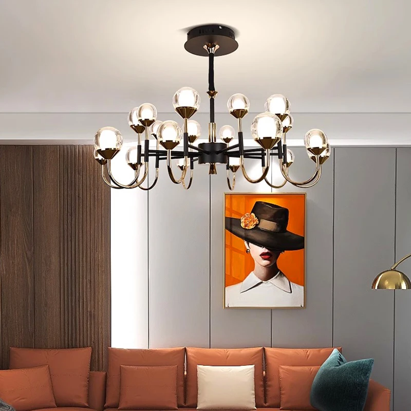 

Nordic smart home decoration Chandeliers living room decoration Pendant lights indoor lighting dining room led lights for room