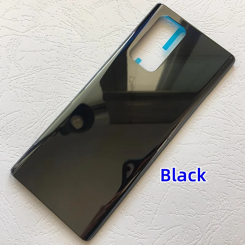 Back Glass back cover case for LG Wing F100/N LM-F100VMY/EMW battery Housing Cover Repair Parts With Adhesive Battery Door