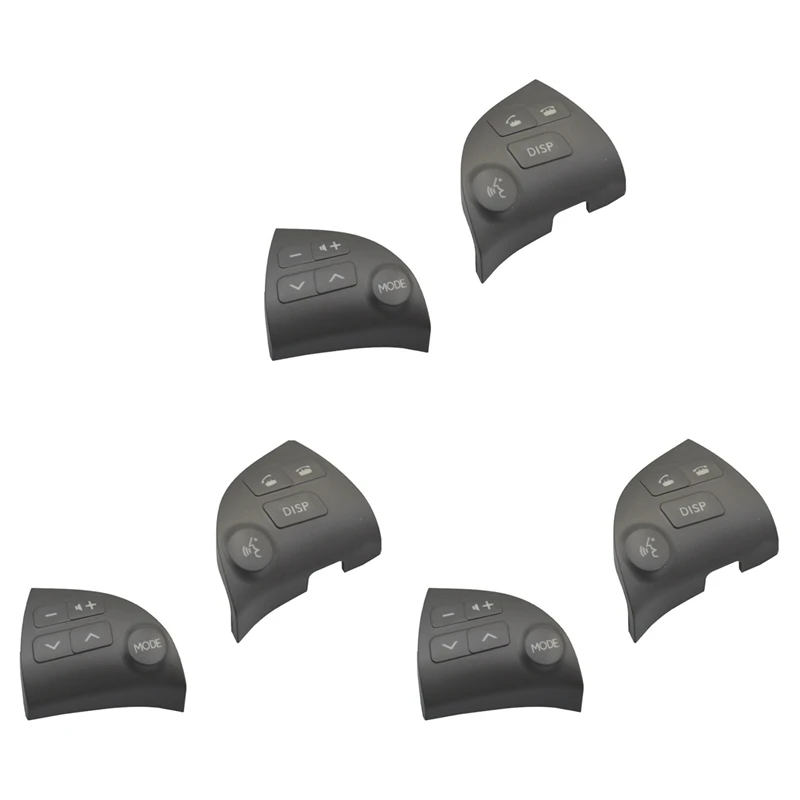 

6Pcs Multifunctional Bluetooth Speaker Button Switch For Toyota Lexus ES350 Steering Wheel Button 84250-33190 A