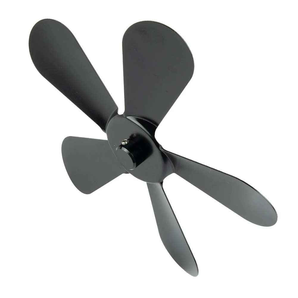 

Durable Practical Brand New Fan Blade For Heat Powered 172mm Aluminum Alloy Lightweight Eco Friendly Fireplace