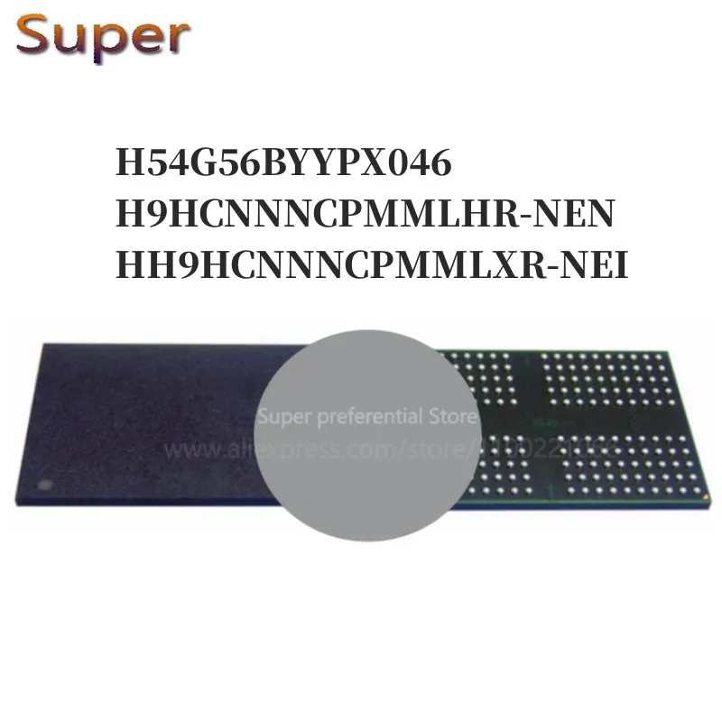 

5 шт H54G56BYYPX046 H9HCNNNCPMMLHR-NEN 200FBGA LPDDR4 4266 Мбит/с 4 Гб