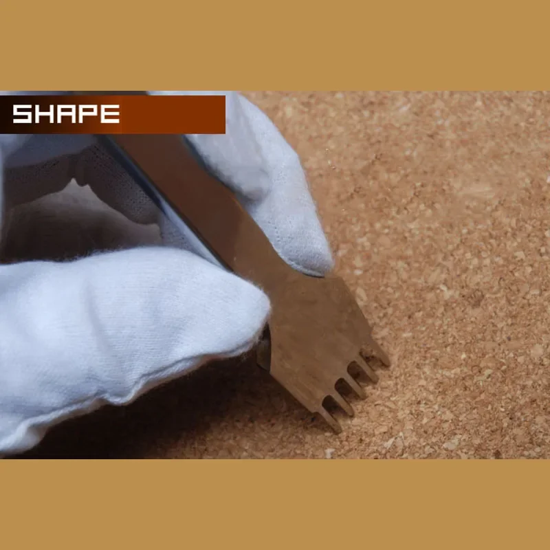 Профессиональные Кожевенные ремесла захватывающие железные отверстия штампы