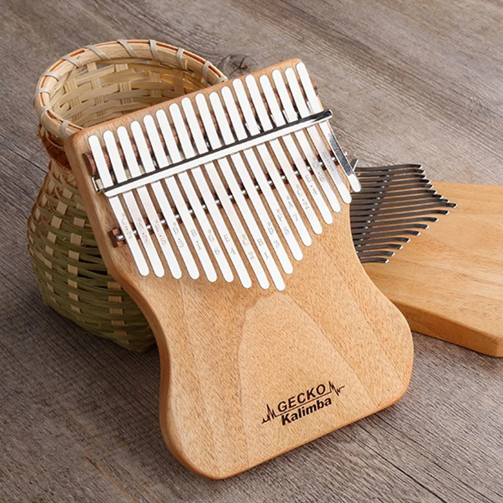 

17 Key B Tone Kalimba Thumb Piano Toy Wooden Camphor Finger Kalimba With Tuning Hammer Musical Instrument