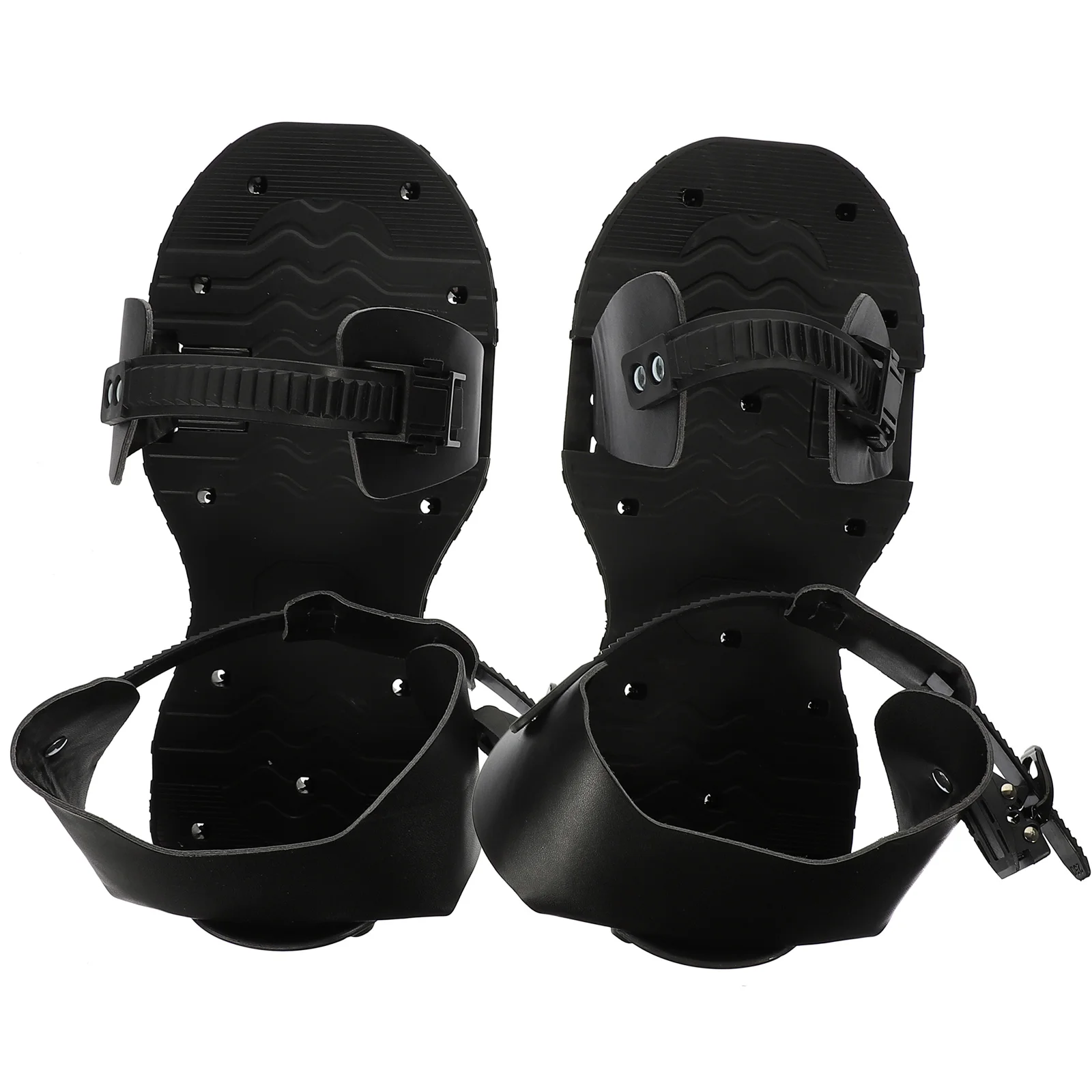 

1 Pair Easy-Assembly Gardening Adjustable Belt Lawn Aeration Shoes Soil Aeration Shoes Grass Aeration Shoes