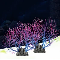 1pc mutli colors simulation coral ornaments for diy aquarium fish tank decoration supplies