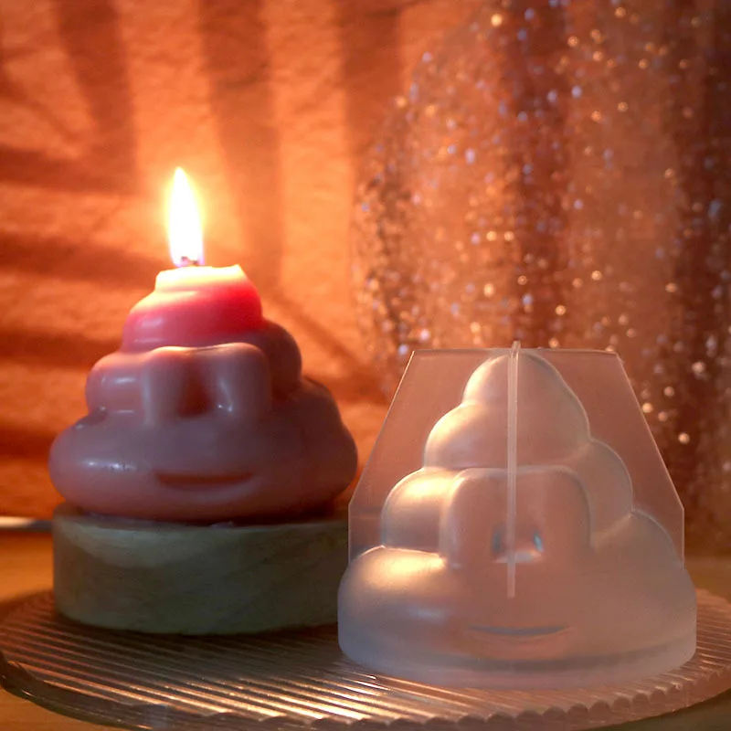 

Poop Silicone Mold Diy Candle Spoof Chocolate Cake Baking Kitchen Tools Resin Glue Moule Resine Epoxy Nouveauté Christmas Tree