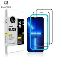 smartdevil screen protector for iphone 11 13 pro max 9h tempered glass film for 1212 mini12 pro max xr xs max clear full cover