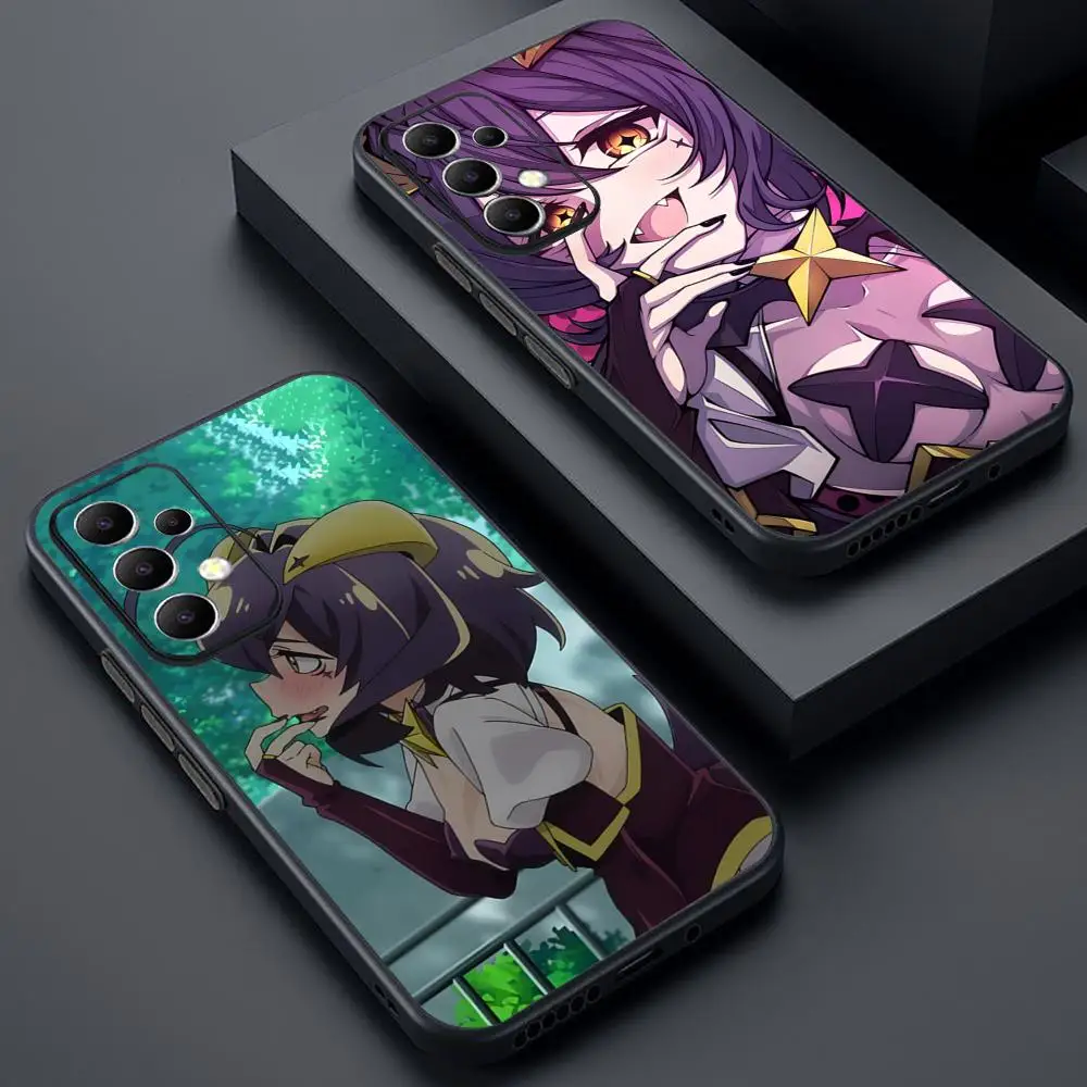 Фото Чехол для телефона с изображением аниме Hiiragi Utena для Samsung Galaxy A16 A56 A36 A26 A06 A55 A54 A15 A35 A25, мягкий черный №3
