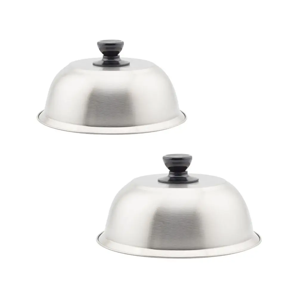 Крышки для сковороды из нержавеющей стали сэндвичи стейк купол плавления сыра