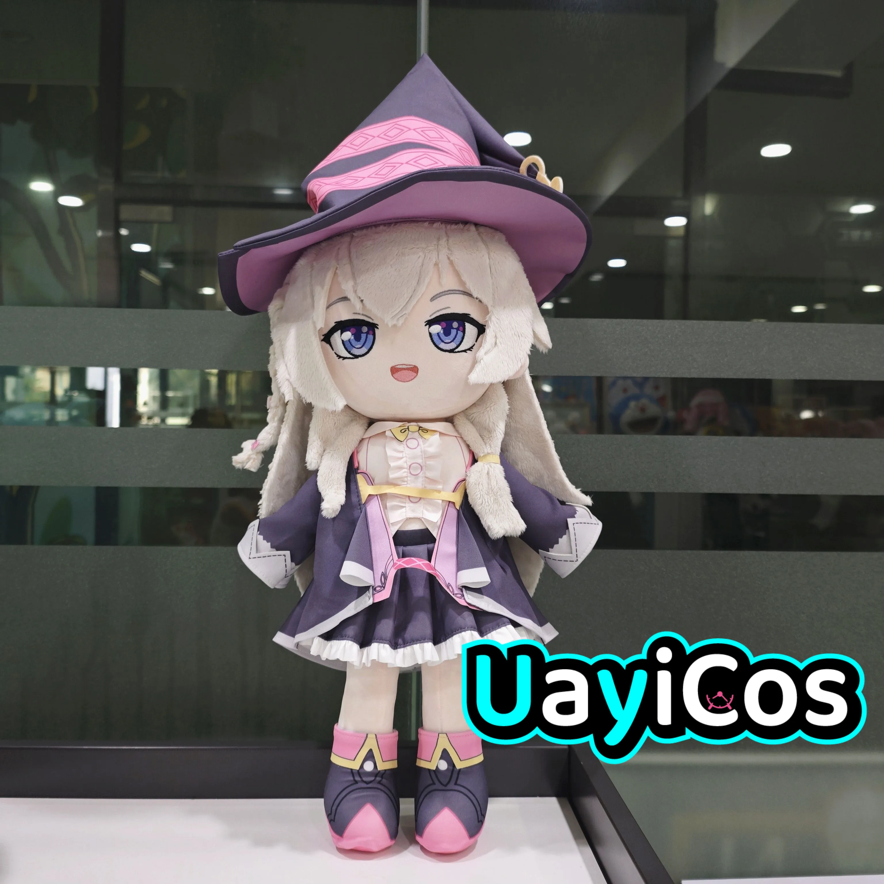 Аниме-фигурка Elaina 45 см путешествие по ведьме мягкие плюшевые куклы каркас одежда