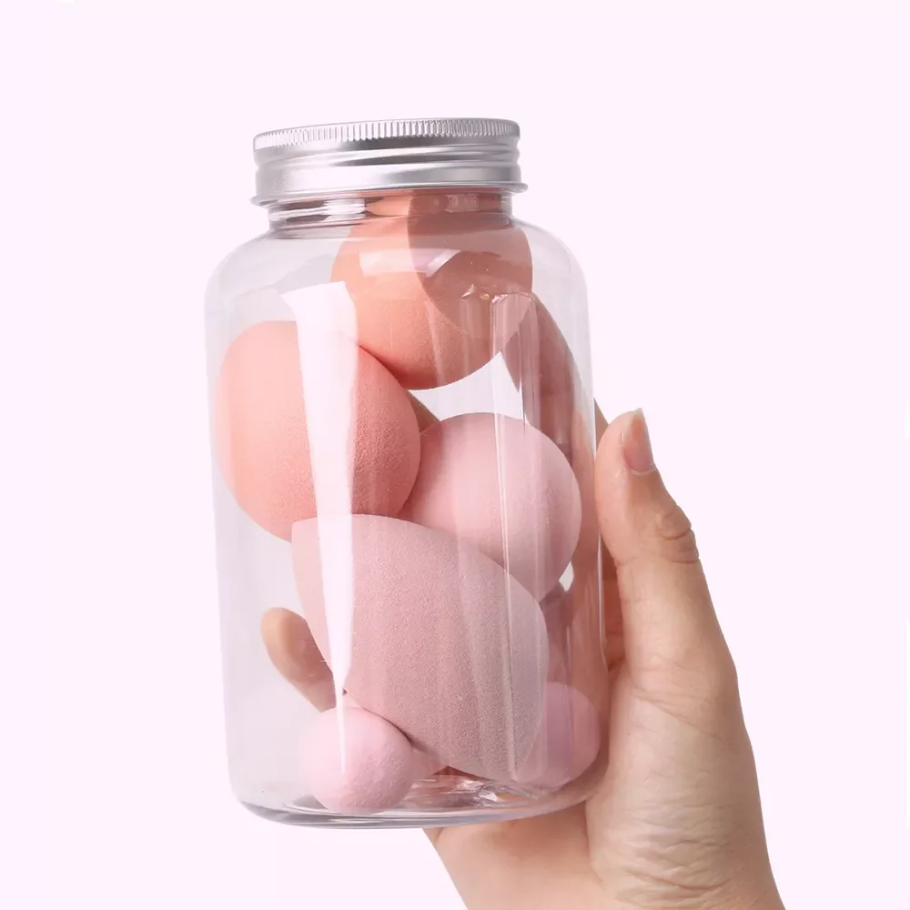 

7 PCS/ Bottle Beauty Cosmetic Puff Set Makeup Foundation Sponge Women Blender Powder Puff Makeup tools