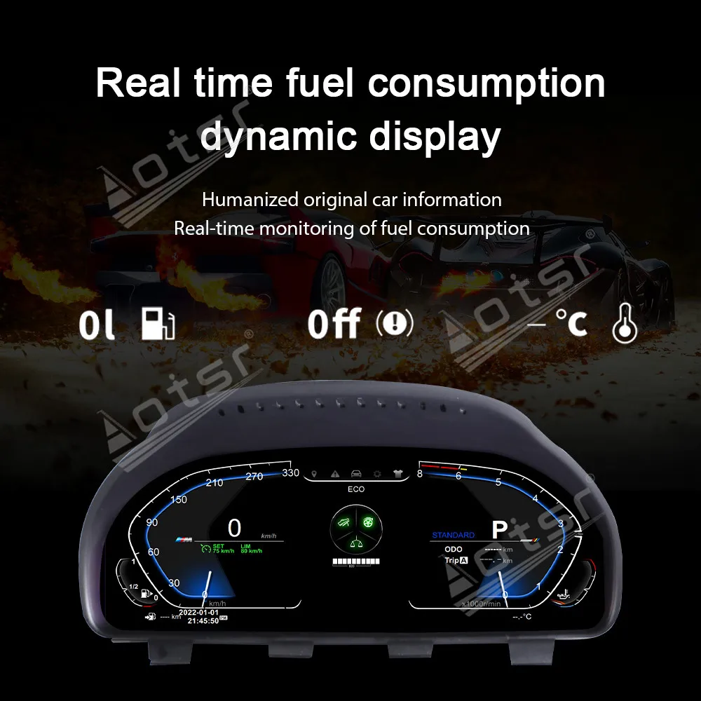 Цифровой кластер для BMW 5 серии F10 F11 F18 F07 5GT 2010 2011 2012-2017 приборная панель