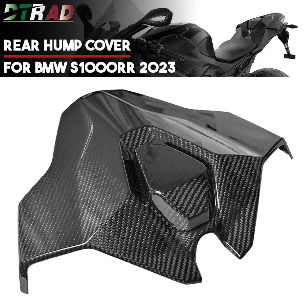 Для BMW S1000RR 2023 100% углеродное волокно задняя крышка горба Верхний обтекатель