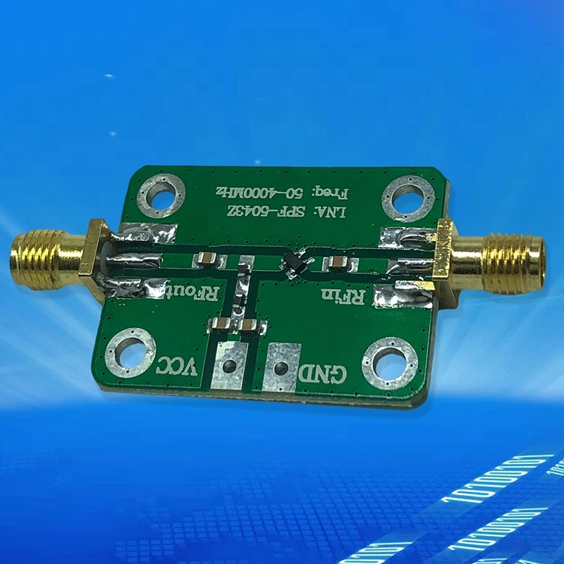LNA 50-4000 МГц 20 дБ широкополосный Радиочастотный усилитель для FM HF VHF / UHF Ham