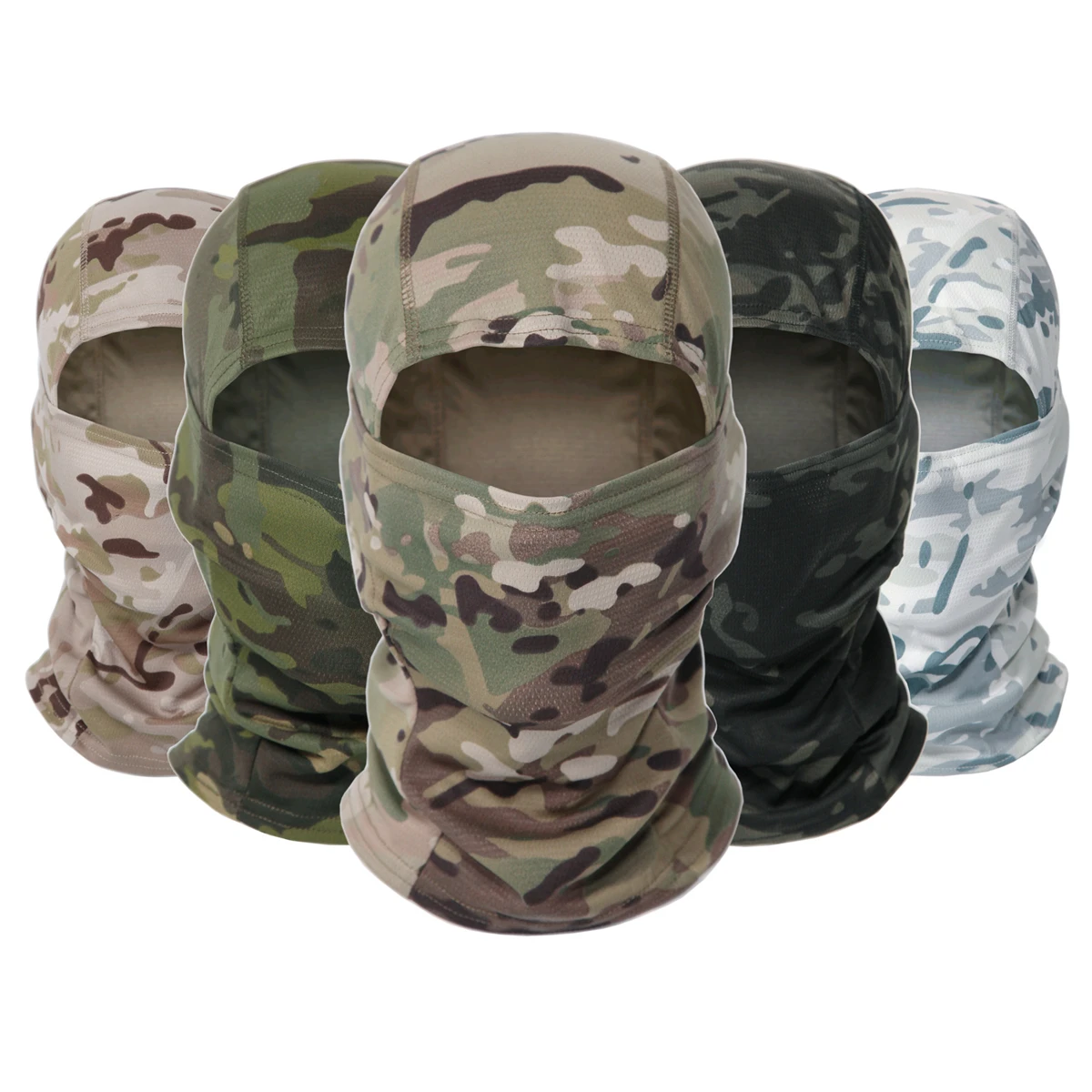 

Tactical Camouflage Balaclava Full Face Mask Ski Bike Cycling Army Hunting Head Cover Scarf Multicam Military Airsoft Cap Men