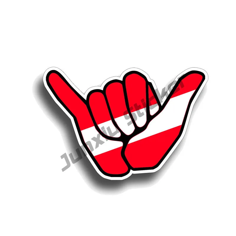 

Funny Hang Scuba Dive Car Stickers for Bumper Rear Windshield Laptop Suv Cover Scratch Decal Auto Exterior Decoration KK14*9cm