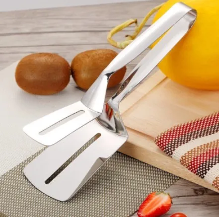 

Kitchen accessories Stainless Fried Steak Shovel Barbecue Tongs Fish Shovel BBQ Clamp utensils Bread meat clip gadget spatula