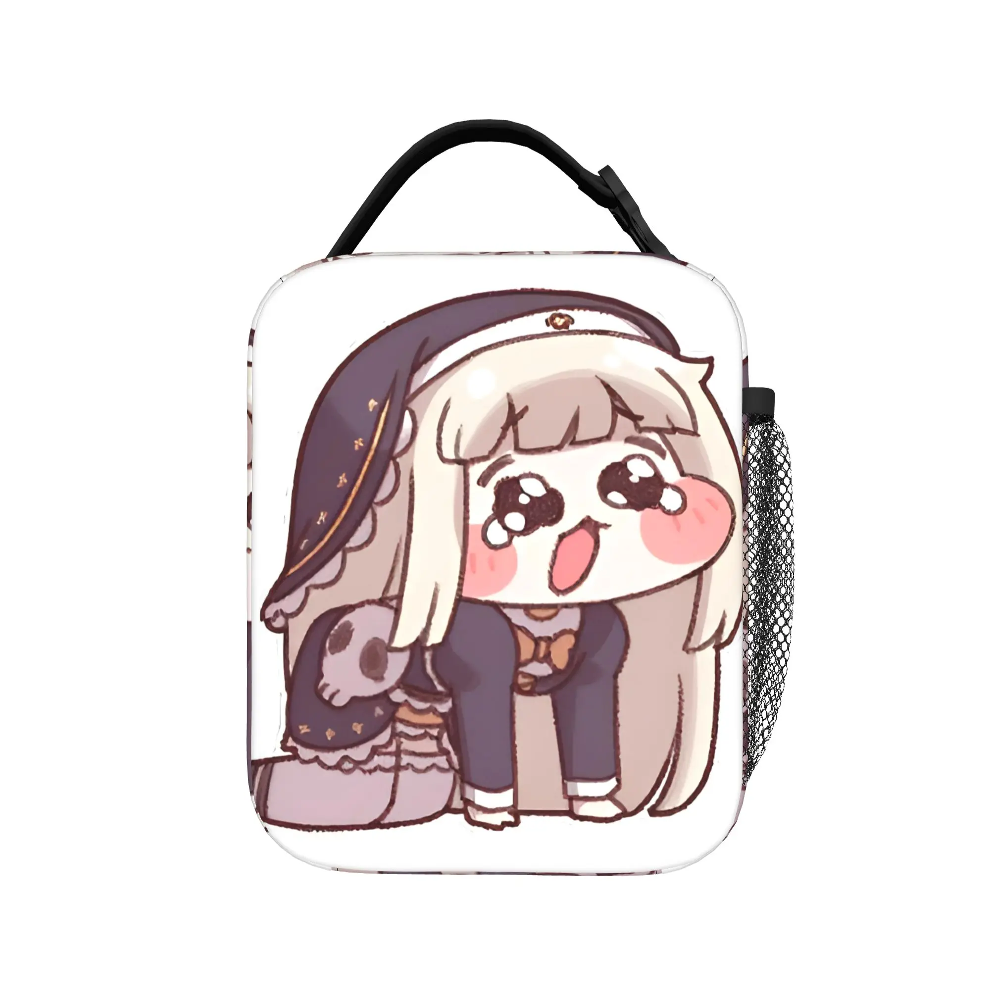 Фото Термосумка для обедов Insulated Lunch Tote Bag Trickcal C-Chibi Go Games, аксессуары для хранения, коробка для еды, новый термоизолированный ланч-бокс для школы №1
