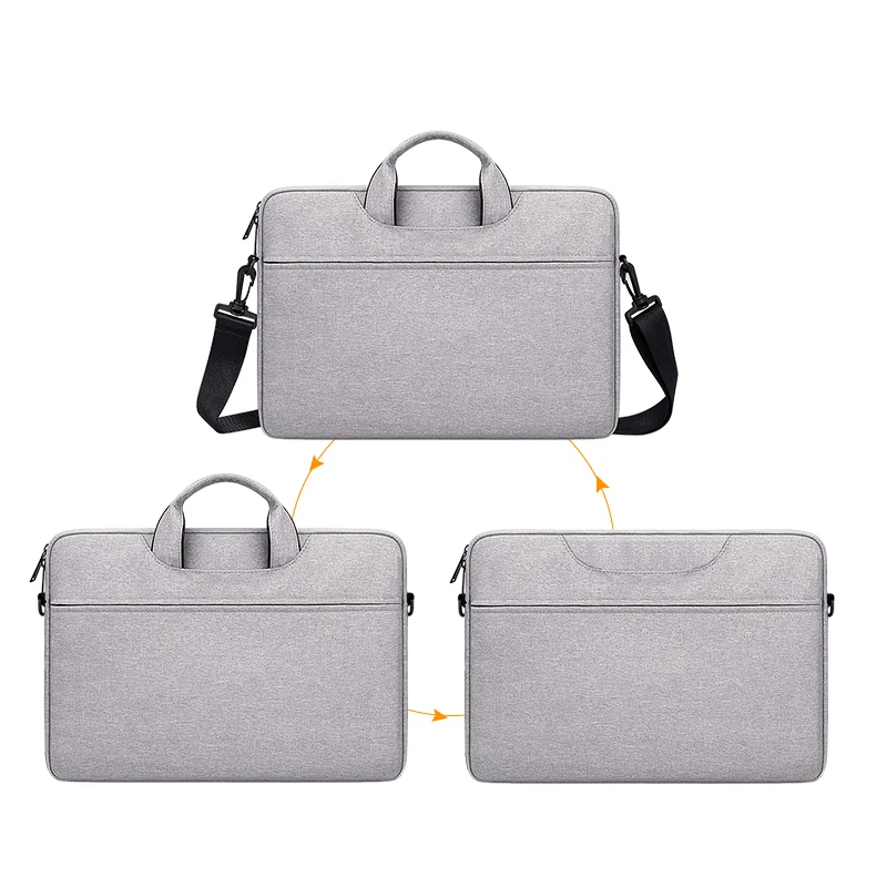

New Waterproof Laptop Bag 13 14 15.6 Inch Computer Case For Macbook Air Pro Notebook Tablets Sleeve Women Men Shoulder Handbag