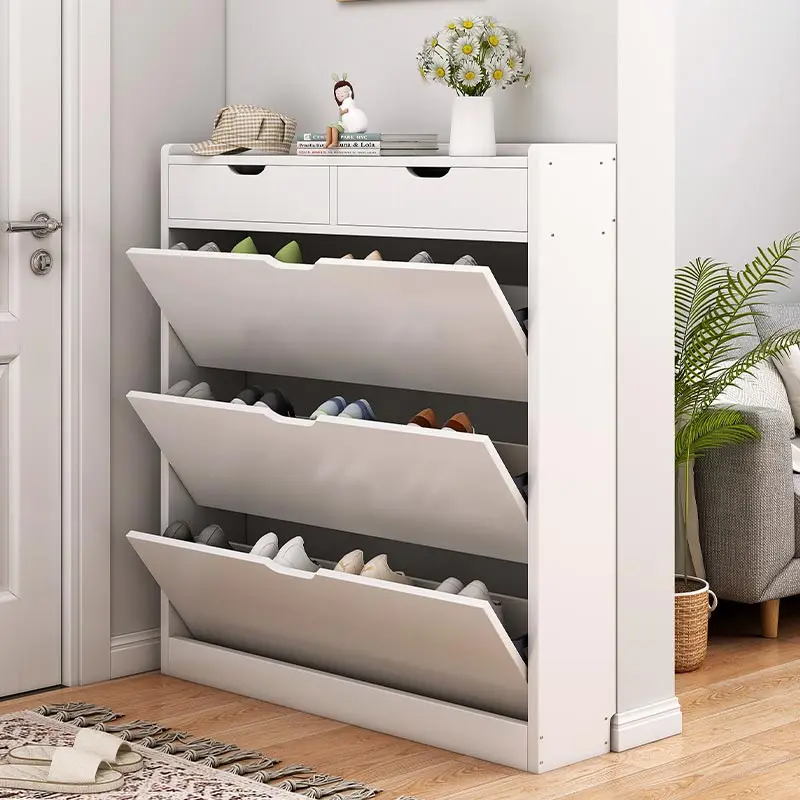 

Storing Shoe Cabinets Space Saving White Shoe Cabinets Folding Shelf Hall Furniture Sapateira Furniture Entrance Hall WW50SC